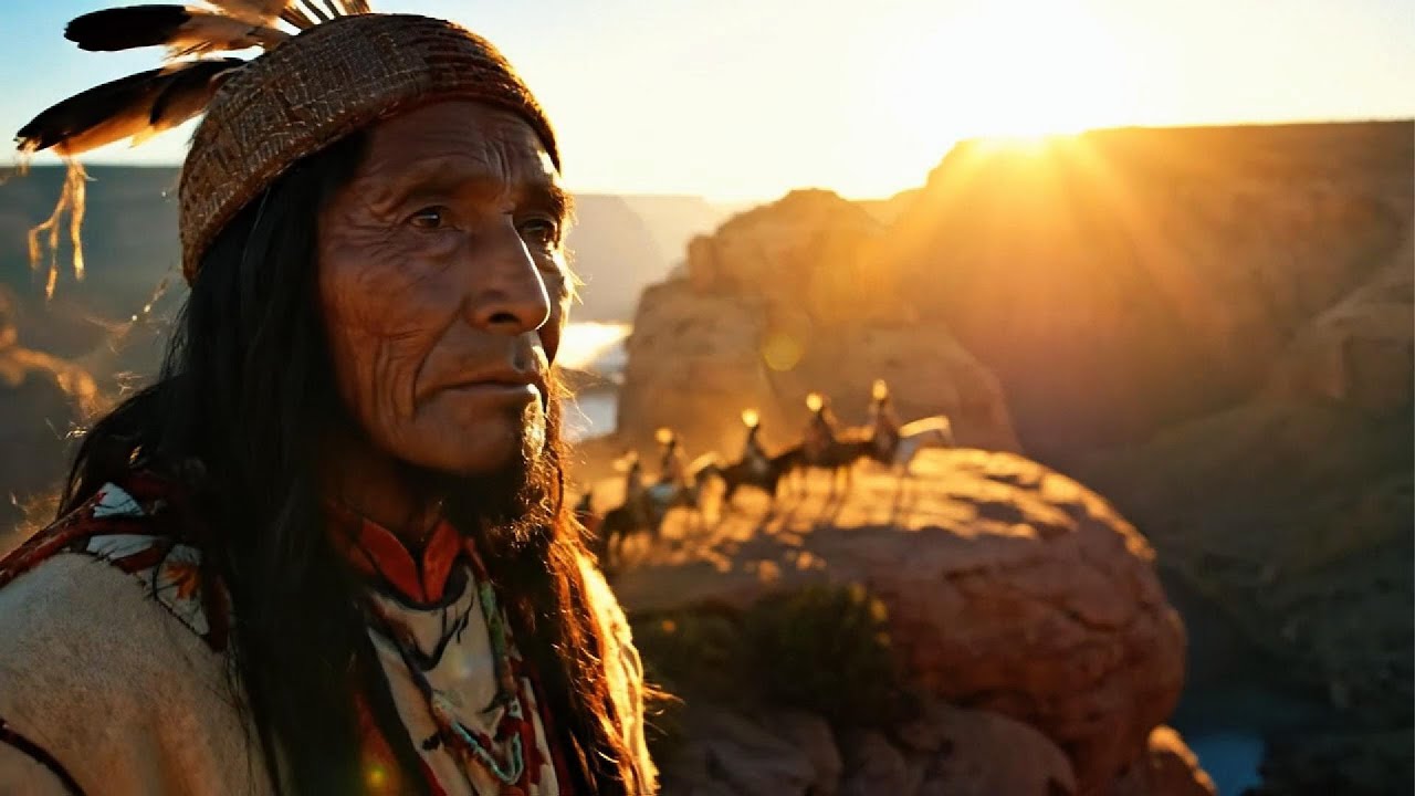 Native American Relaxing Music- Spirit of the White Wolf