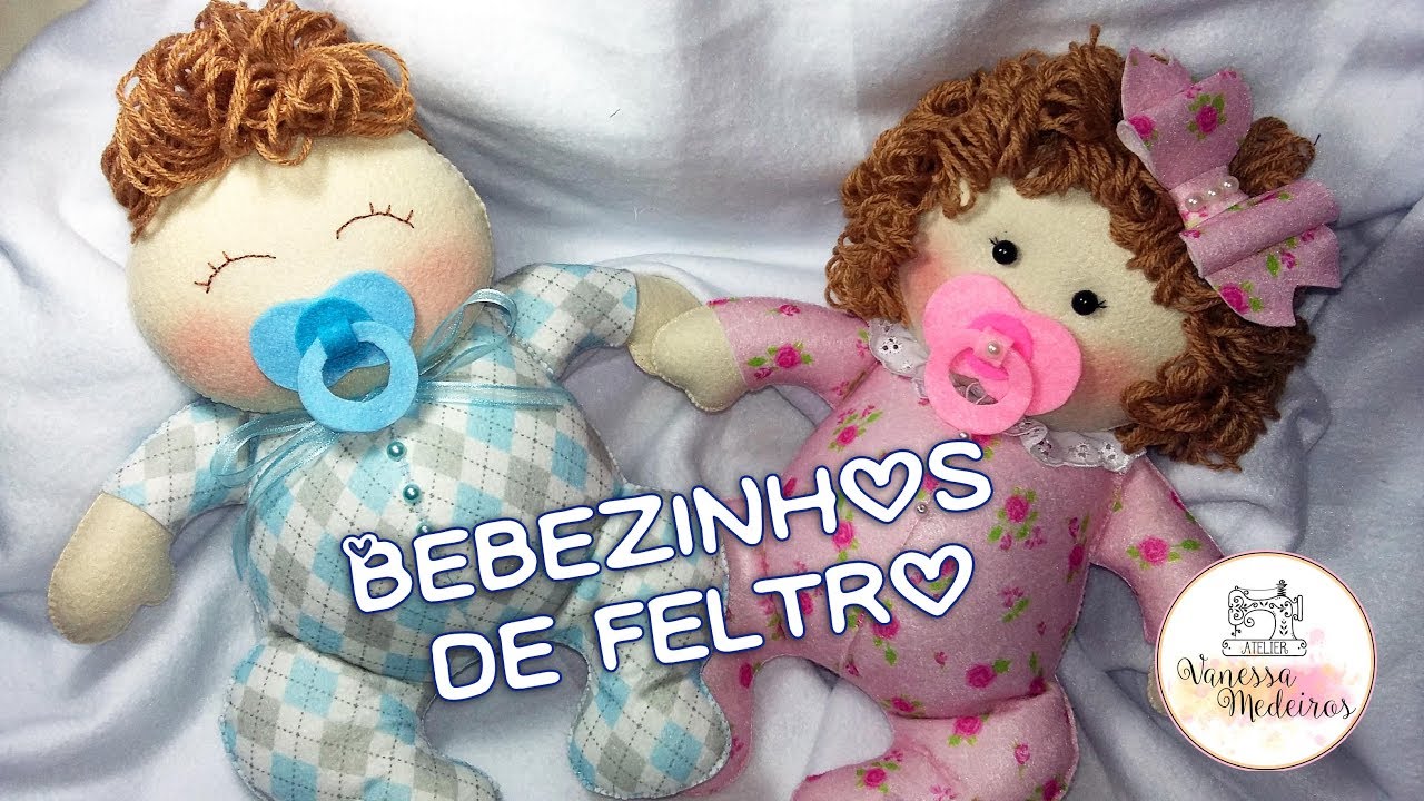 Bebezinho de feltro -