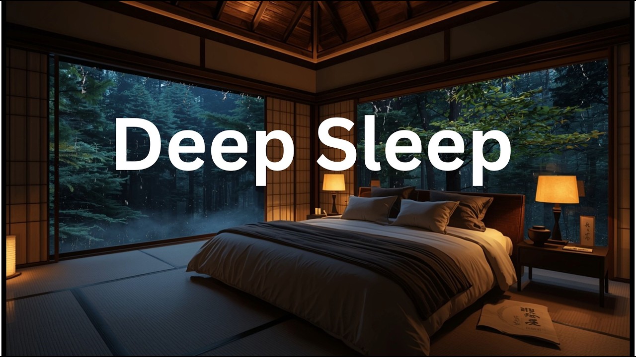 Peaceful Rain Piano 🌧 Deep Sleep Relaxation