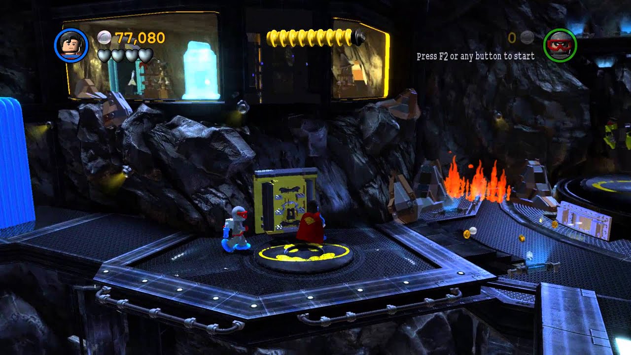LEGO Batman 2 DC Super Heroes - Unwelcome Guests Walkthrough Gameplay | Non-commentary