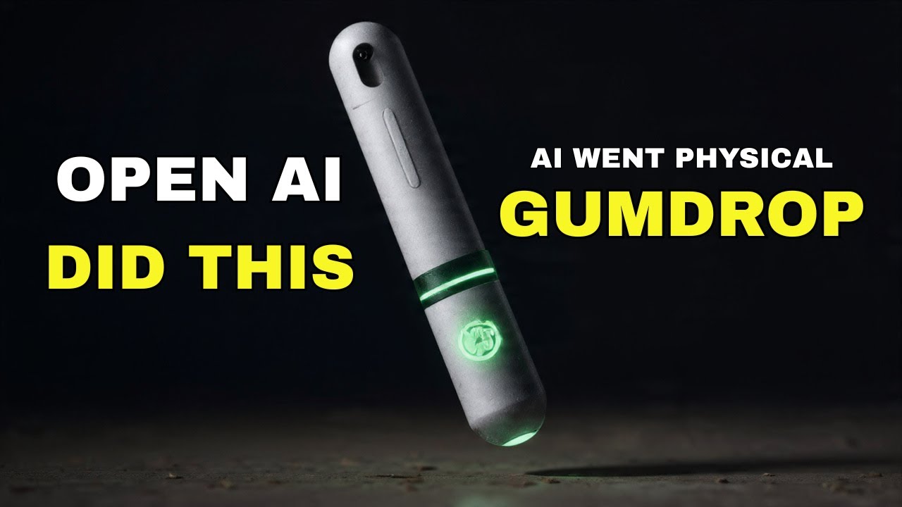 New OpenAI GUMDROP AI Device Turns ChatGPT Physical “The OpenAI Gumdrop" 