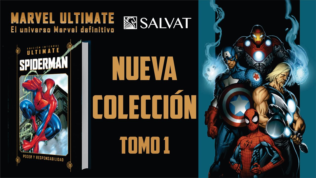 EDICI&Oacute;N INTEGRAL ULTIMATE de SALVAT - VISTAZO AL PRIMER TOMO #MarvelUltimate #MarvelComics