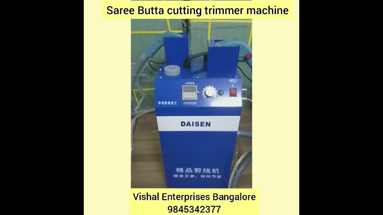 Butta cutting machine for sarees