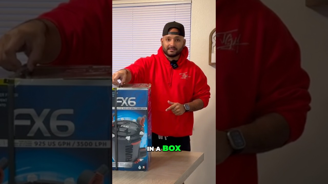 FLUVAL FX6 Canister Filter Unboxing Sneak Peak 👀 