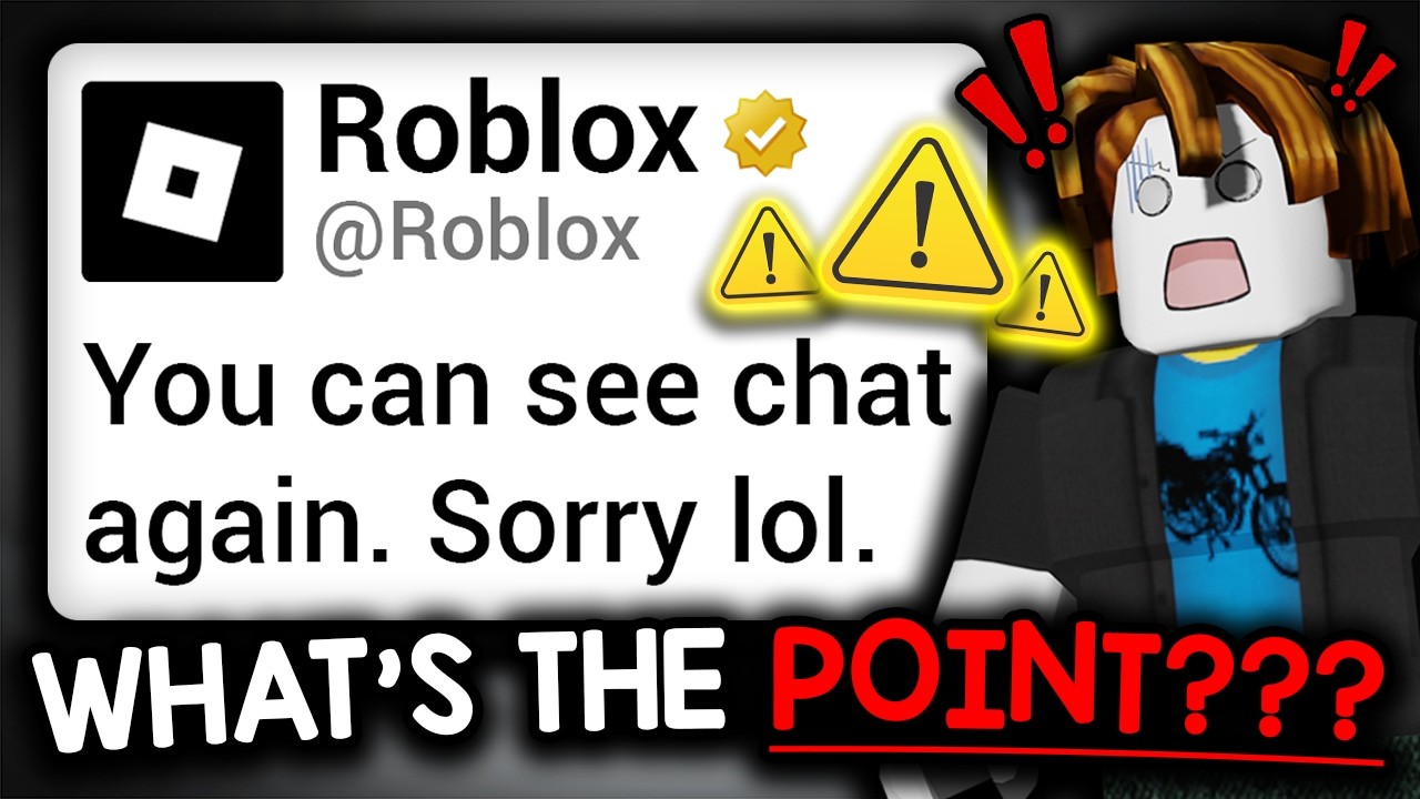 Чат проверки возраста в Roblox снова обновлен...