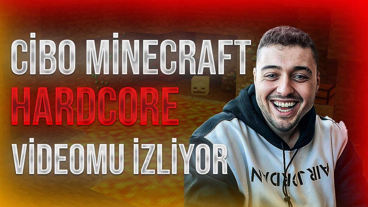 CİBO MİNECRAFT HARDCORE VİDEOMU İZLİYOR