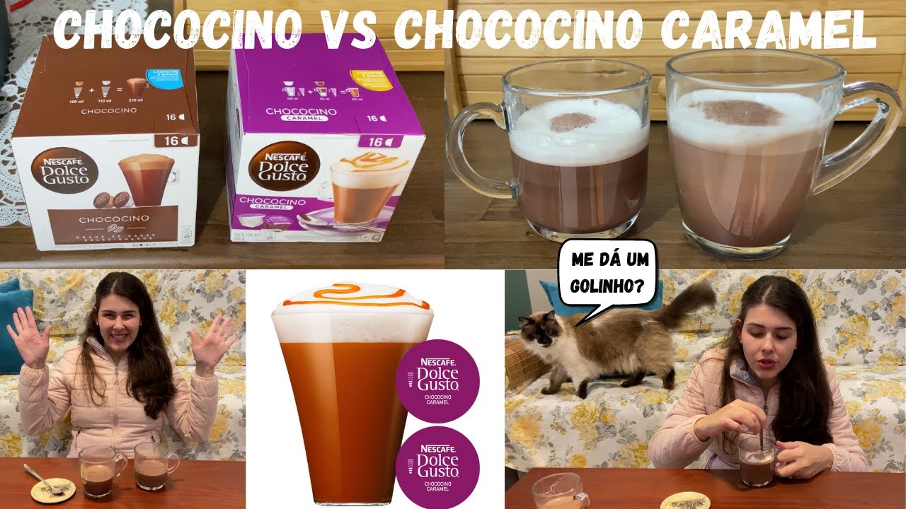 CHOCOCINO DOLCE GUSTO: Tradicional ou caramelo?