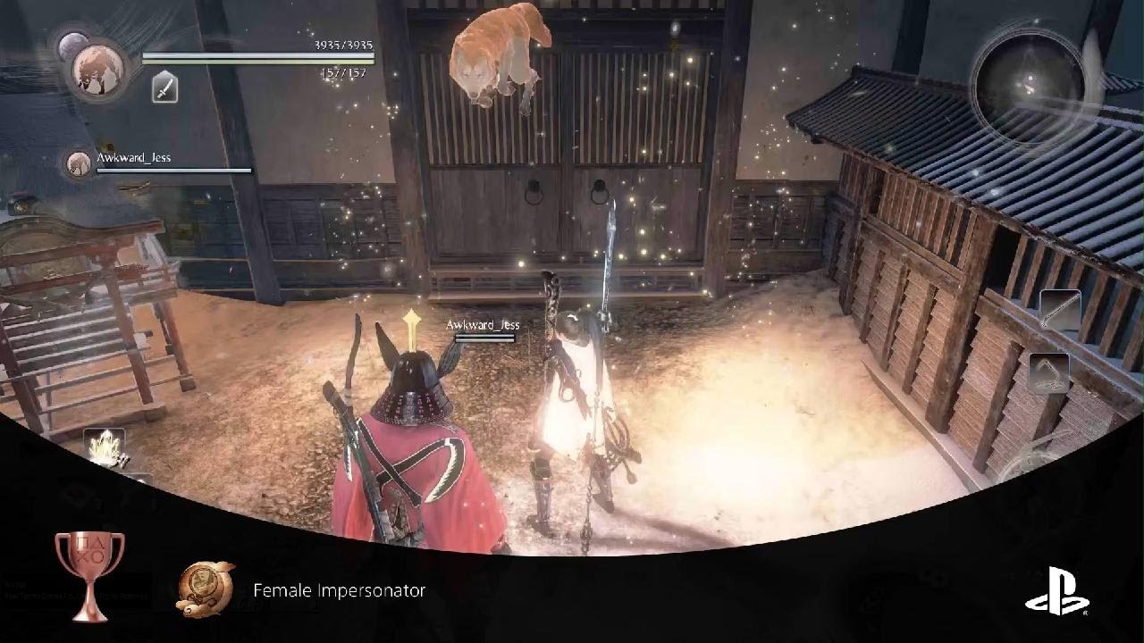 Nioh: Remastered - Complete Edition ~ Female Impersonator Trophy