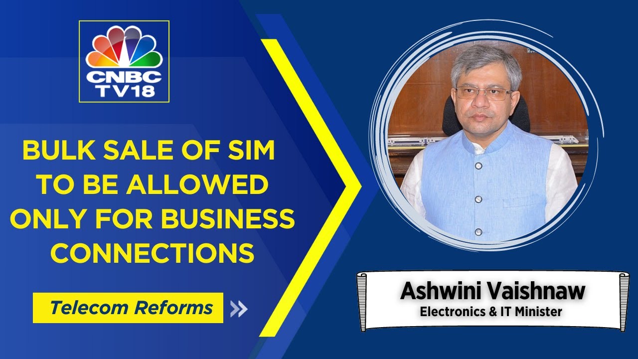 LIVE: Union Minister Ashwini Vaishnaw Addresses The Media On Telecom Reforms | CNBC TV18