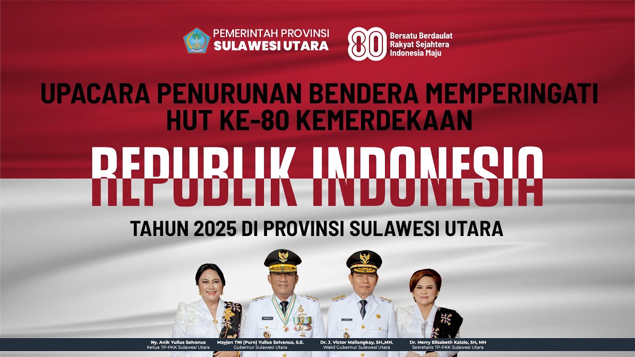 UPACARA PENURUNAN BENDERA