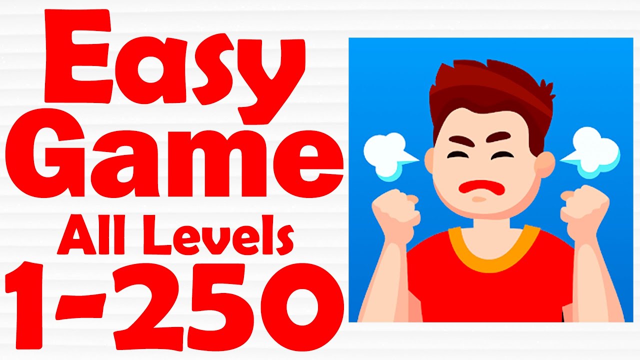 Easy Game - Brain Test & Tricky Mind Puzzle Level 1-250 Gameplay Solution