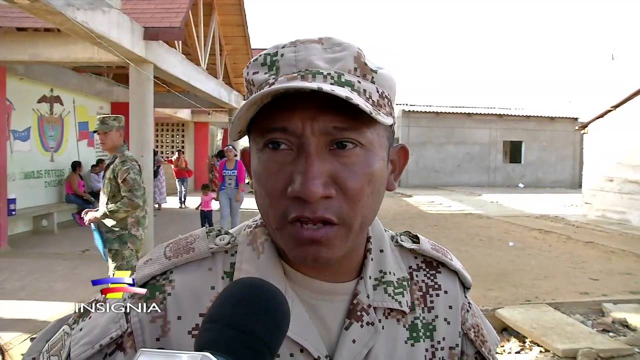 Yotojoroi, en la Guajira, recibe ayuda de las Fuerzas Militares