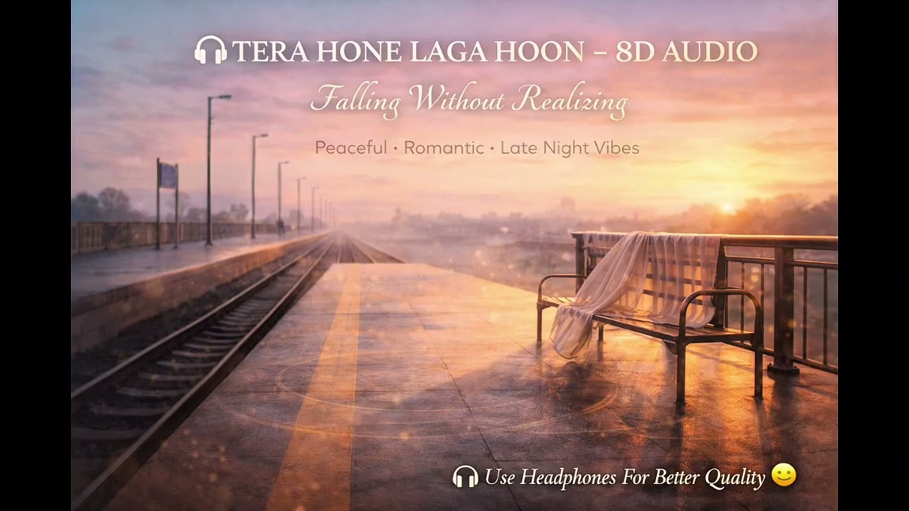 🎧 8D-Audio Tera Hone Laga hoon song/silent music soft 8d song/feel it #songs #8d #viralvideo 