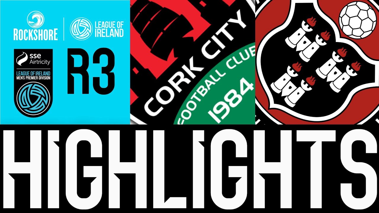 Мужской Премьер-дивизион SSE Airtricity, раунд 3 | Cork City 2-1 Bohemians | Лучшие моменты