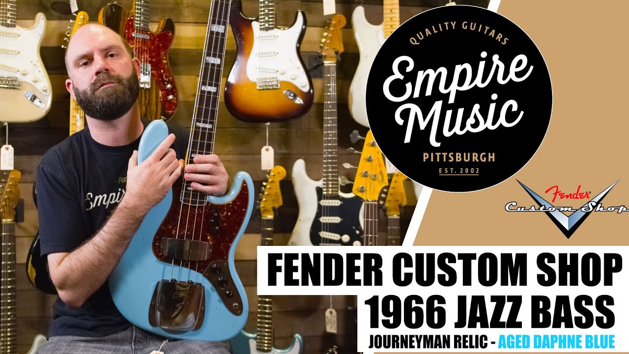 Fender Custom Shop 1966 Jazz Bass - EMPIRE MUSIC