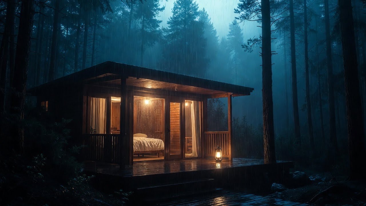 Heavy Downpour for Calm, Restful Sleep