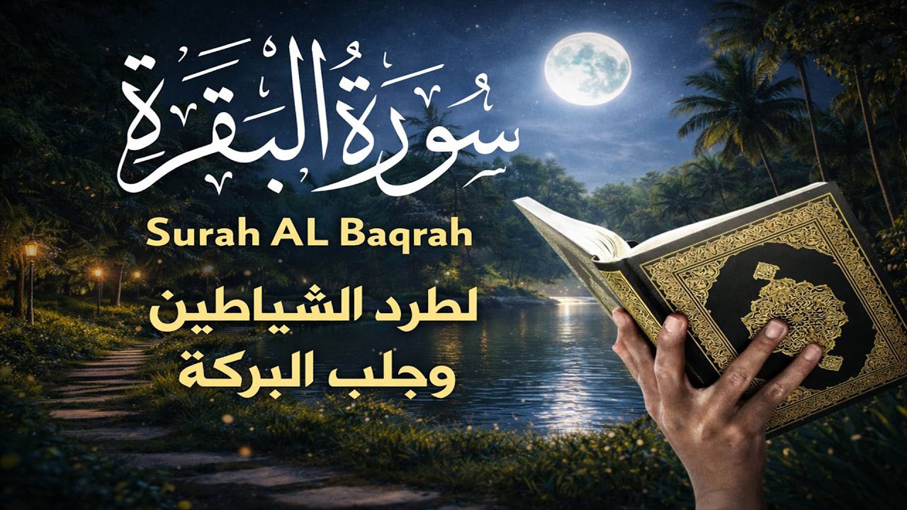 سورة البقرة _ قران الصباح و المساء لحفظ وتحصين المنزل وجلب البركة | Sourah Baqara quran karem