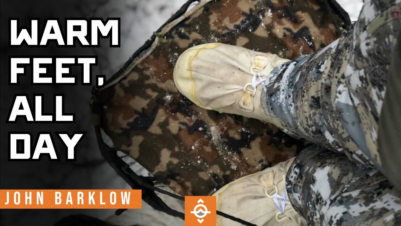 How to Keep Your Feet Warm While Hunting (John Barklow's Proven System)