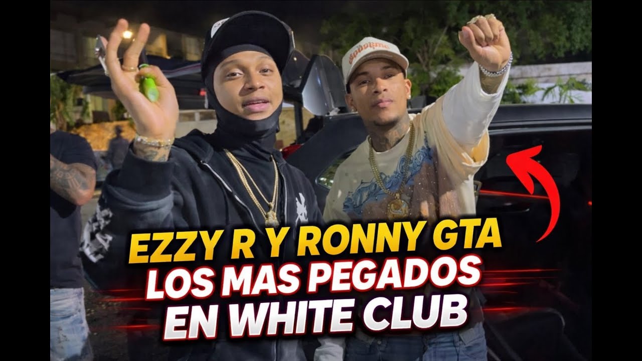 EZZY R & RONNY GTA LOS MAS PEGADOS EN WHITE CLUB - CANCIONES EXCLUSIVAS / PALABRAS AL MOVIMIENTO