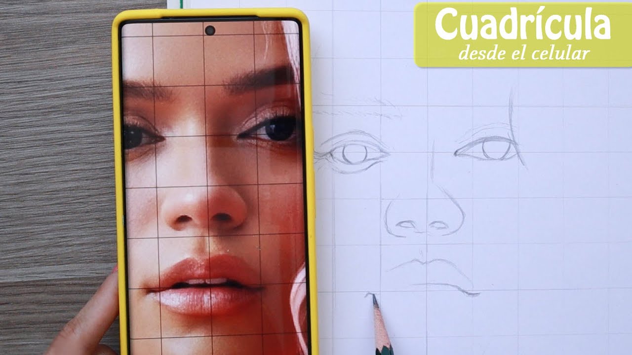 Dibuja con cuadrícula desde tu celular