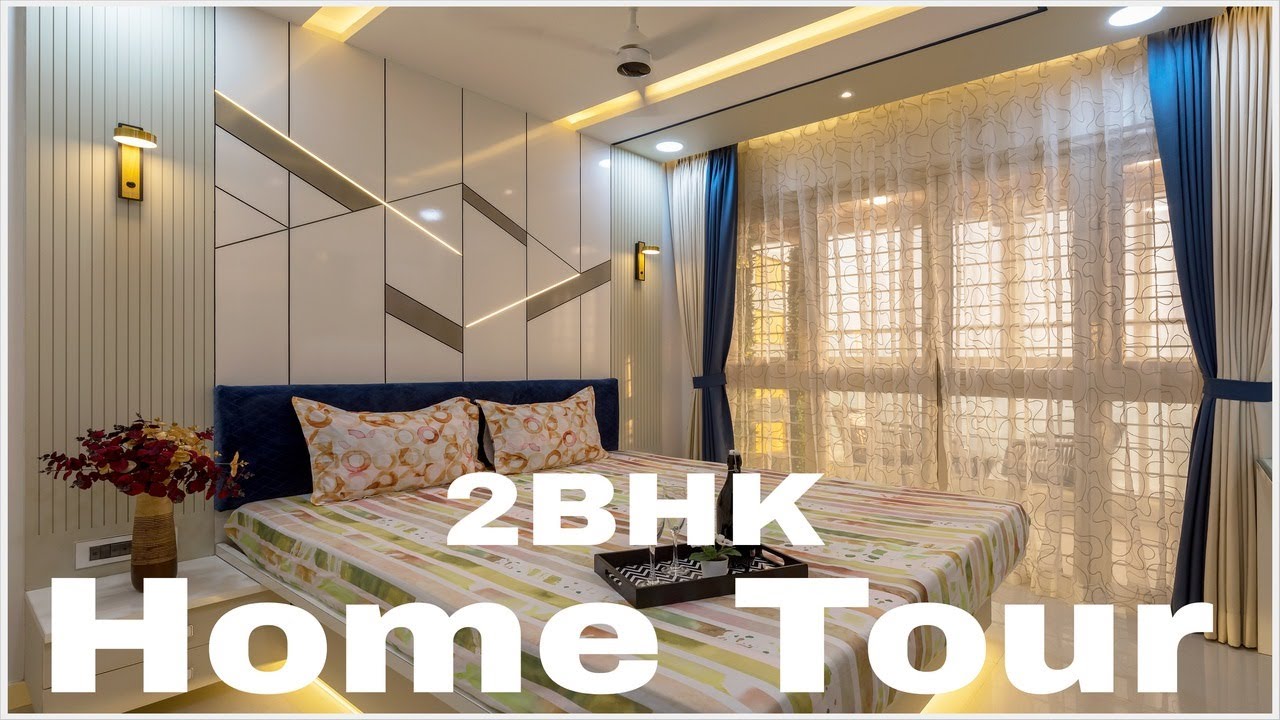 Creative and Exclusive 2 BHK Apartment  Interiors 2022  😍🌟✌️ at PCMC by Kams Designer Zone