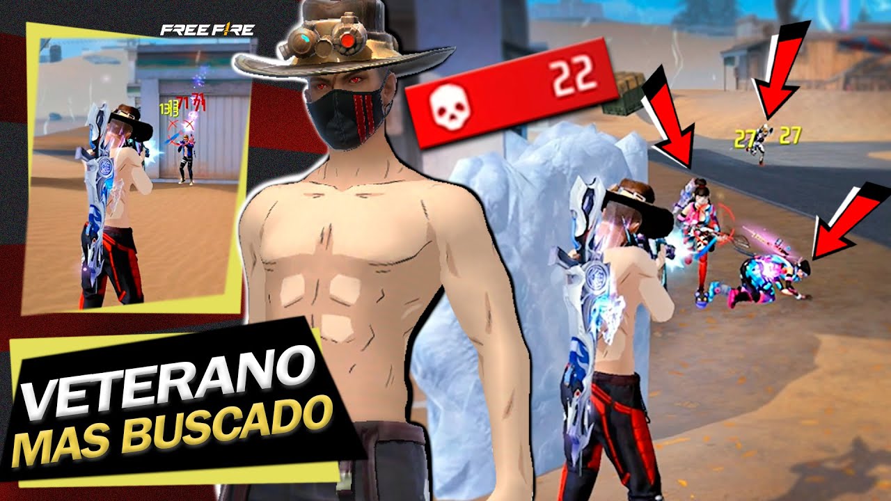 ASI HICE 22 KILL😵 ESCAPANDO DE MUCHAS ESCUADRAS🤯FreeFire