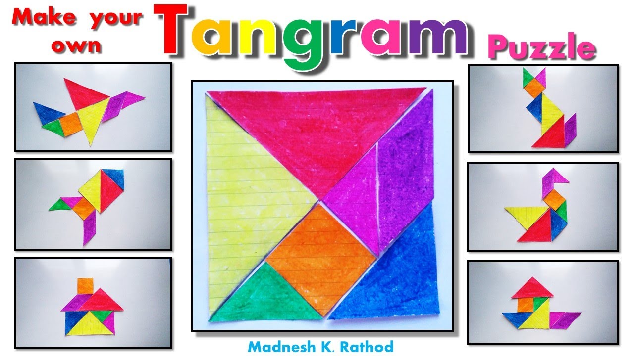 Tangram || Chinese Puzzle ||