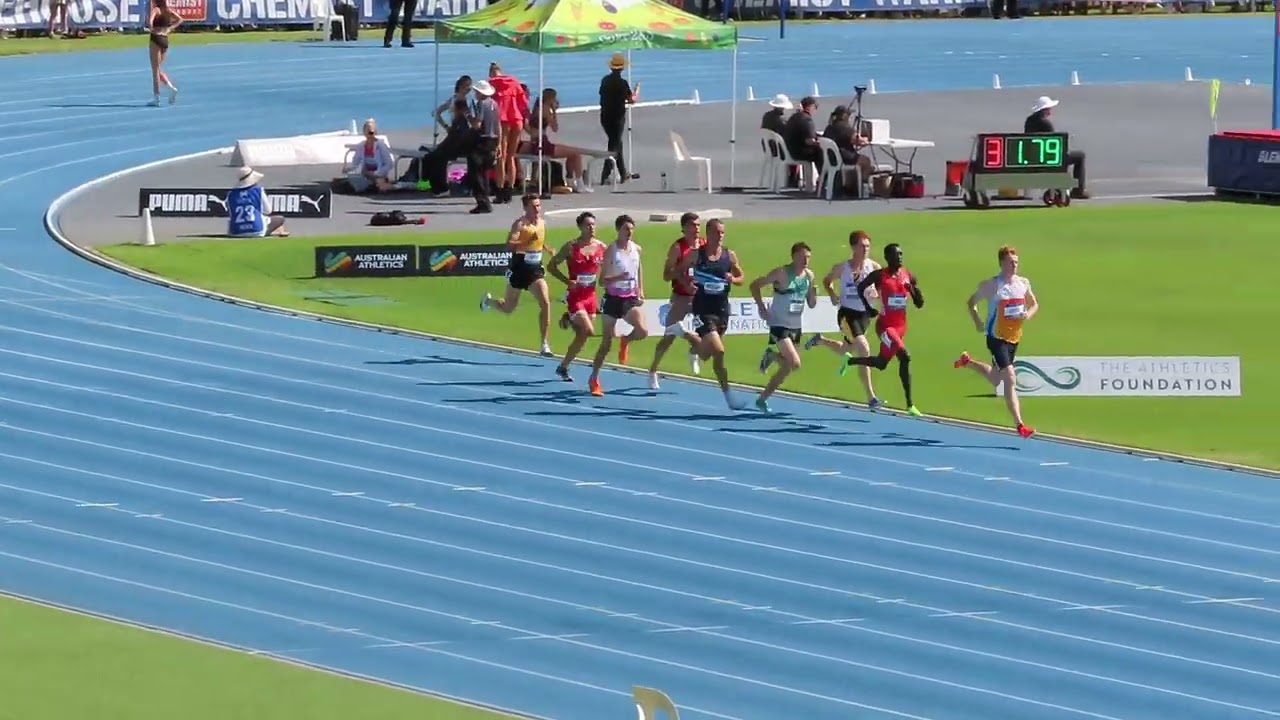 800m Open Men Final, 2025 Australian Athletic Championships, Perth 13/04/2025