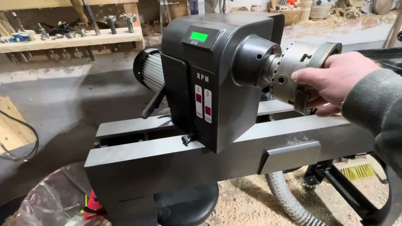 MC2032VS drejebænk #woodlathe #woodturning #review