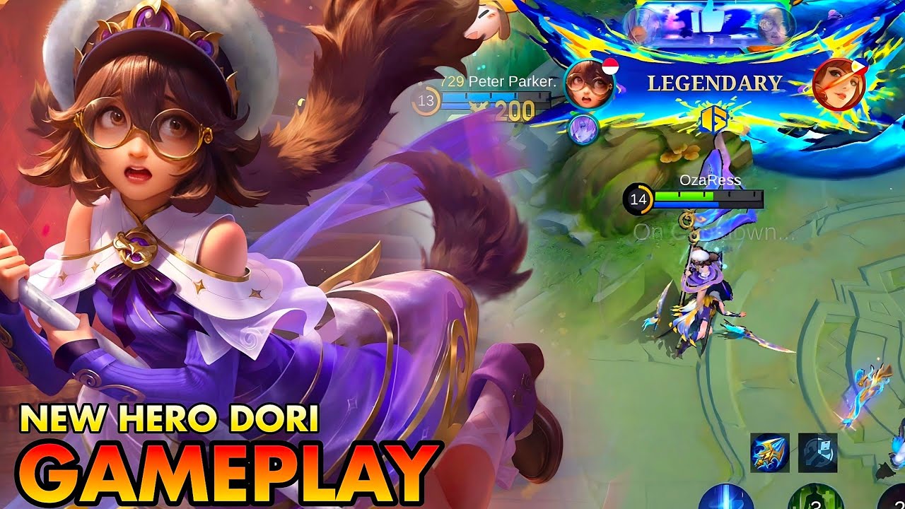 New Hero Mage Dori Gameplay - Mobile Legends Bang Bang