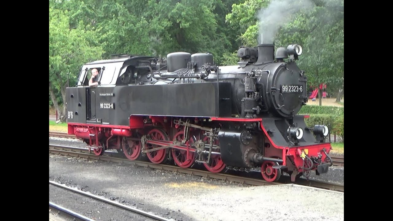 Mecklenburgische Bäderbahn Molli, unter Dampf von Bad Doberan nach Kühlungsborn