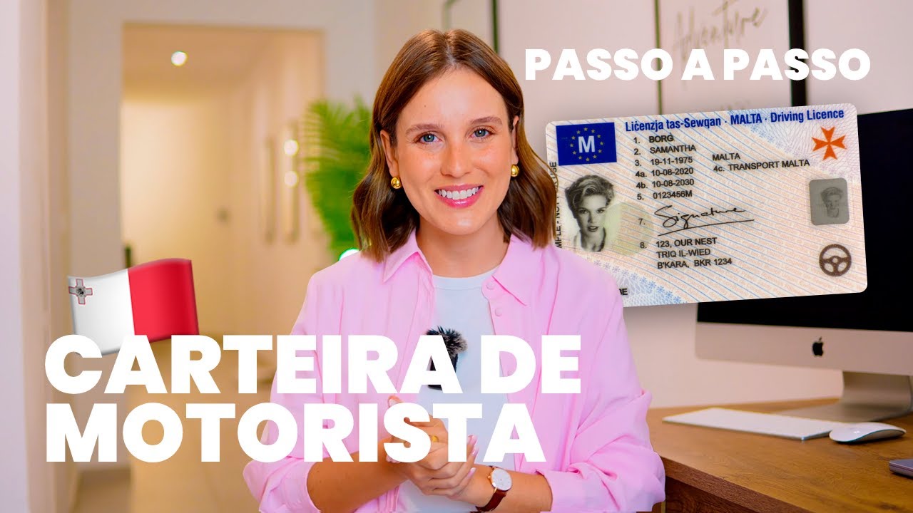 COMO TIRAR CARTEIRA DE MOTORISTA EM MALTA | Passo a passo com valores 🇲🇹