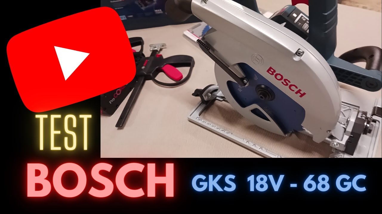 BOSCH  GKS 18V-68 GC Professional - Test e Recensione