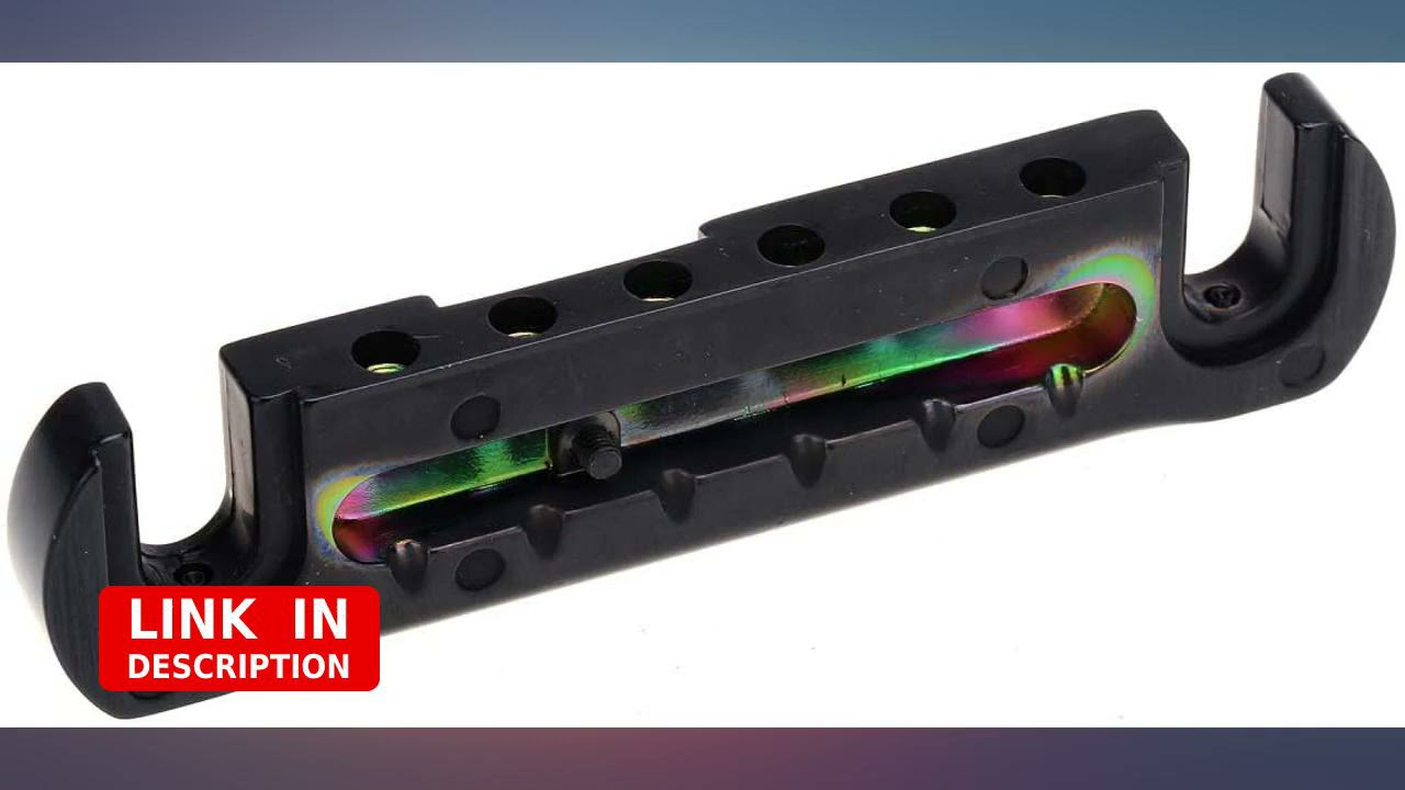 Wilkinson GTB Adjustable Intonated Wraparound Bridge Tailpiece for Les Paul Style revieww