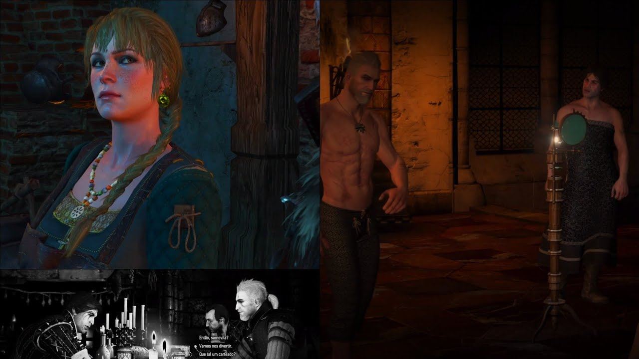 Diálogos e momentos engraçados - The Witcher 3 