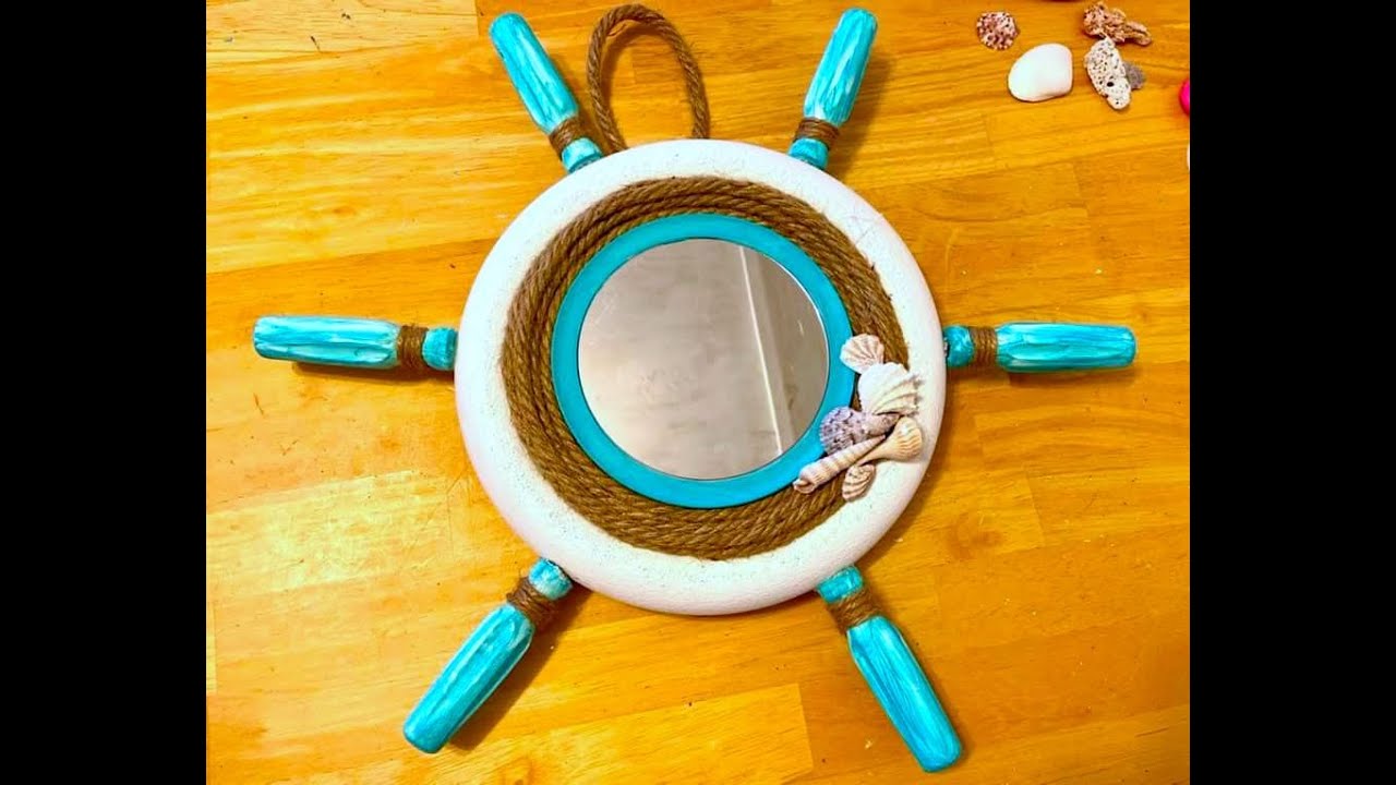 Crafting Hack | Nautical Wheel Made that Out of Dollar Tree Screwdrivers 😲 || CHEAP DIY