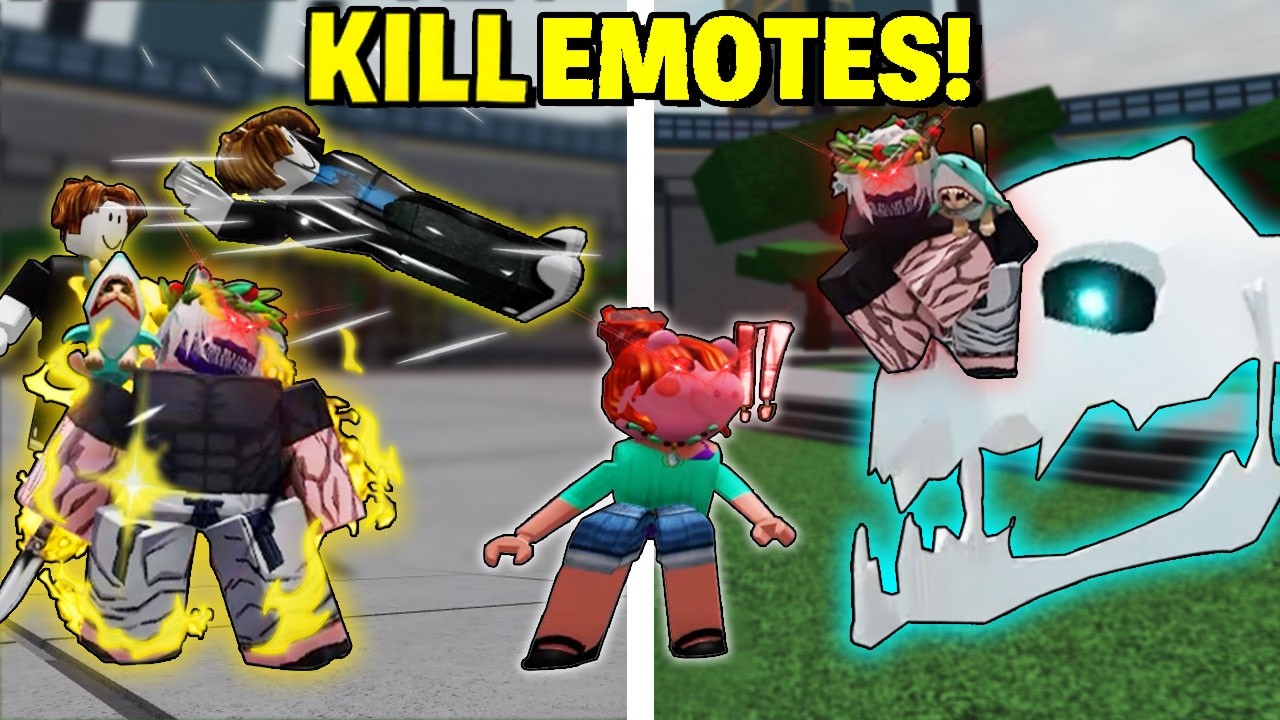 😱 Probando TODOS! los K1IL EMOTES en HEROES BATTLEGROUNDS ROBLOX 🔥