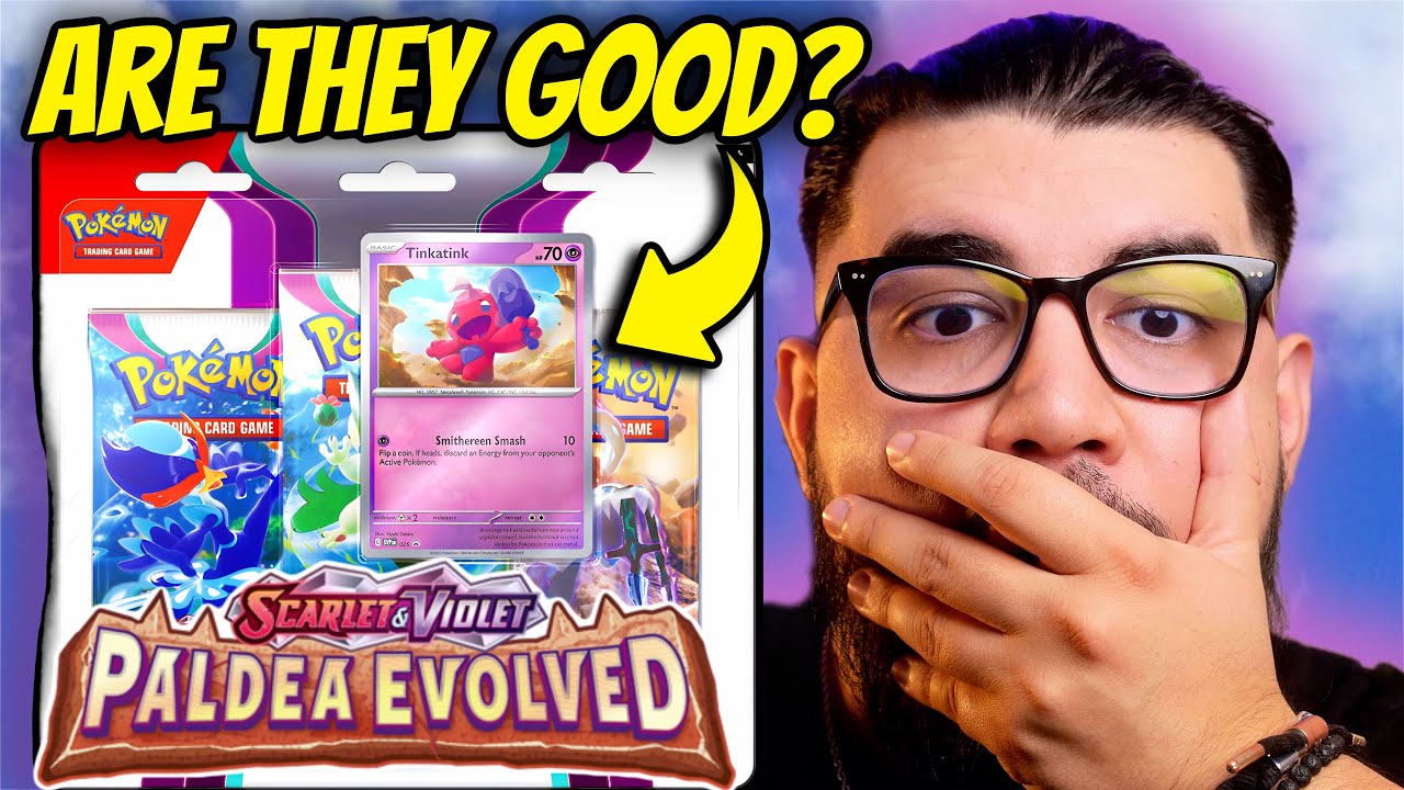 Should You Buy Pokemon's *NEW* Paldea Evolved 3-Pack Blisters?