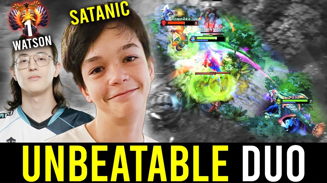 when SATANIC DUO'd with TOP 1 MMR WATSON..