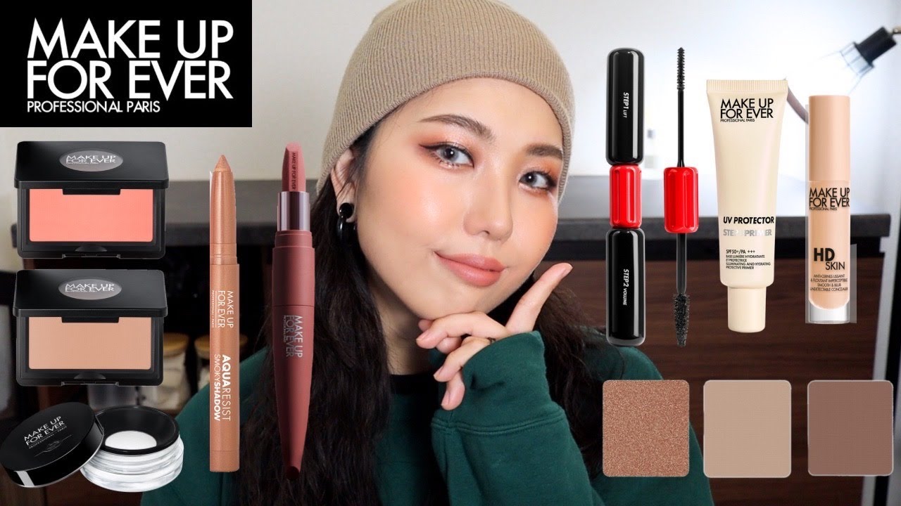 【プロの解説】MAKEUP FOR EVER 縛りで自まつ毛じゅんわりメイク🧡2024年1月