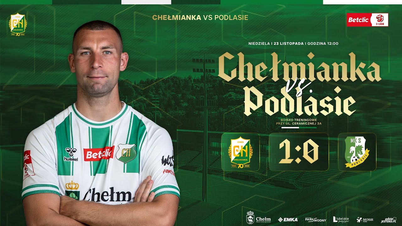 CHEŁMIANKA - MKS Podlasie Biała Podlaska 1:0 (0:0)