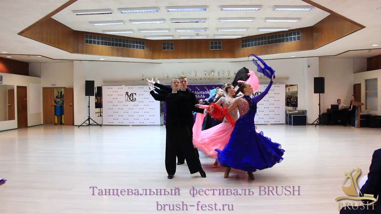 Танцевальный фестиваль BRUSH 01.12.19г.-Образцовый коллектив бального танца «Радонеж»-Бал Маскарад