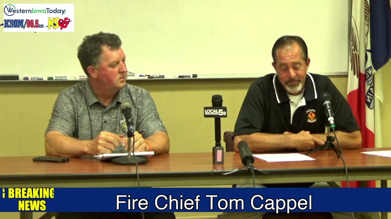Atlantic Middle School Fire Press Conference