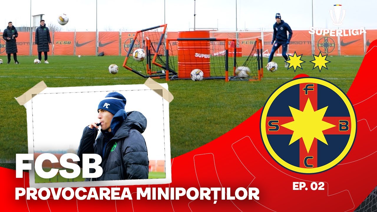 Provocarea MINIPORȚILOR la FCSB! Go Super!