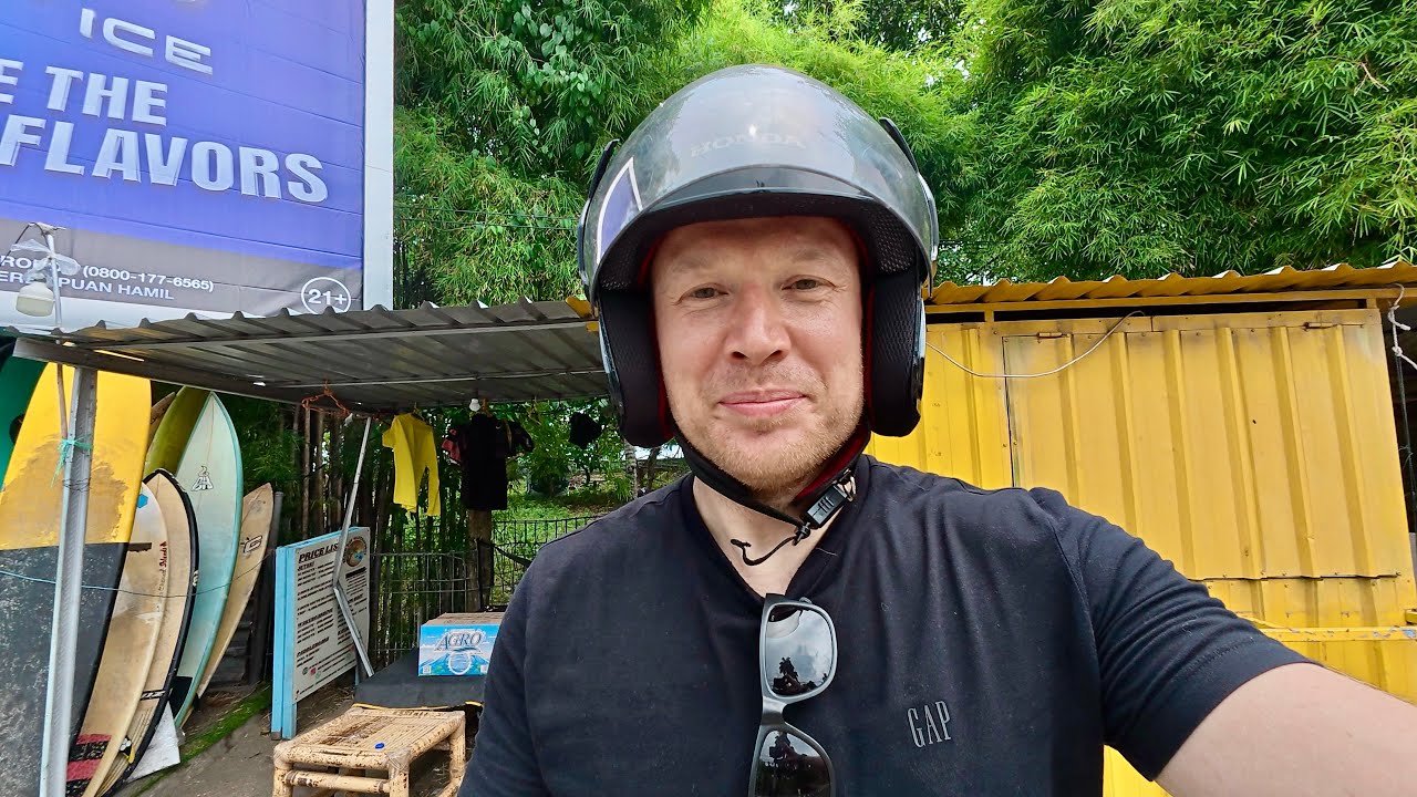 [Indonezja] motorem na Lombok jade z Sengiggi do Kuta Lombok