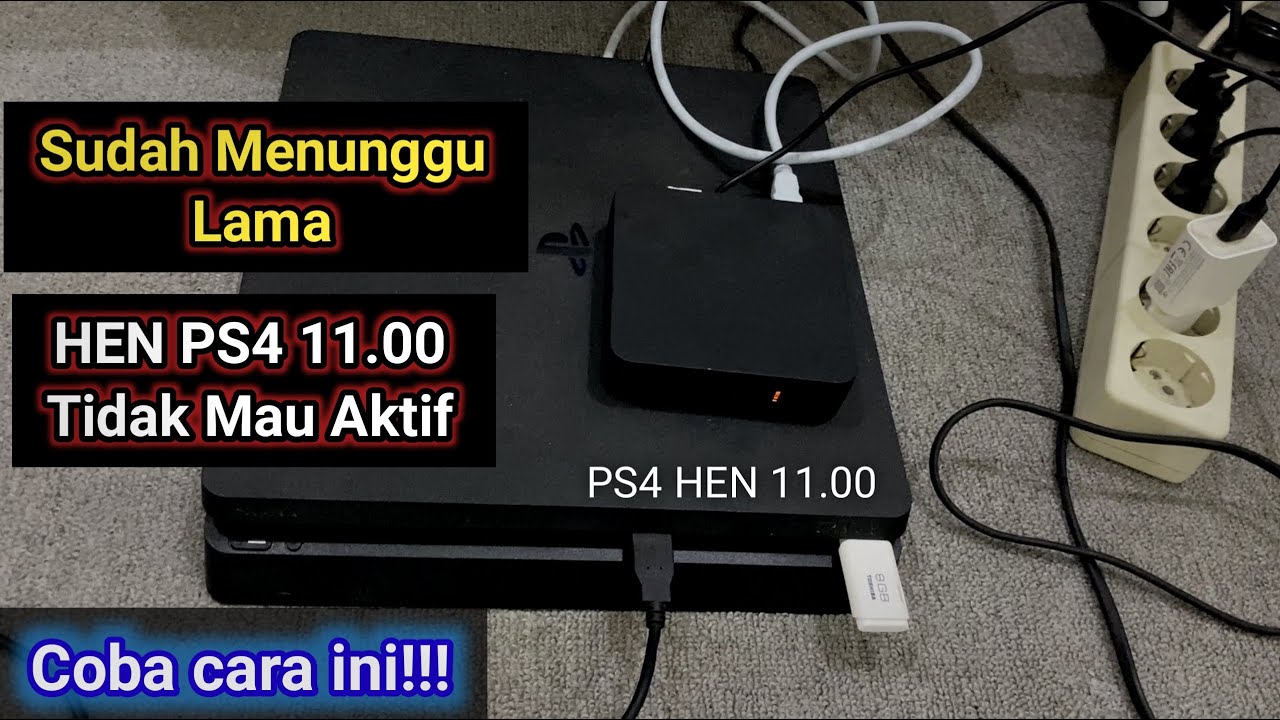 Cara mudah Mengatasi HEN PS4 11.00 Tidak Mau Aktif