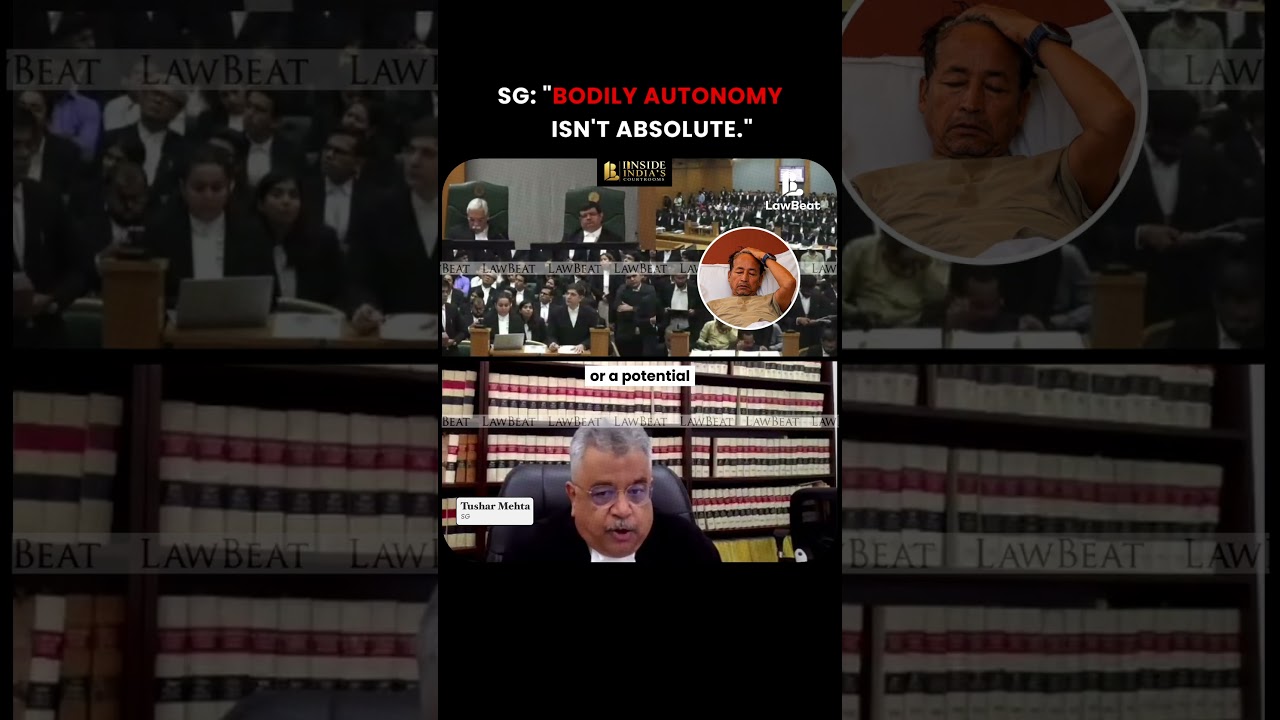 Sonam Wangchuk Hearing: SG Tushar Mehta Explains Why Bodily Autonomy Isn't Absolute | Delhi HC