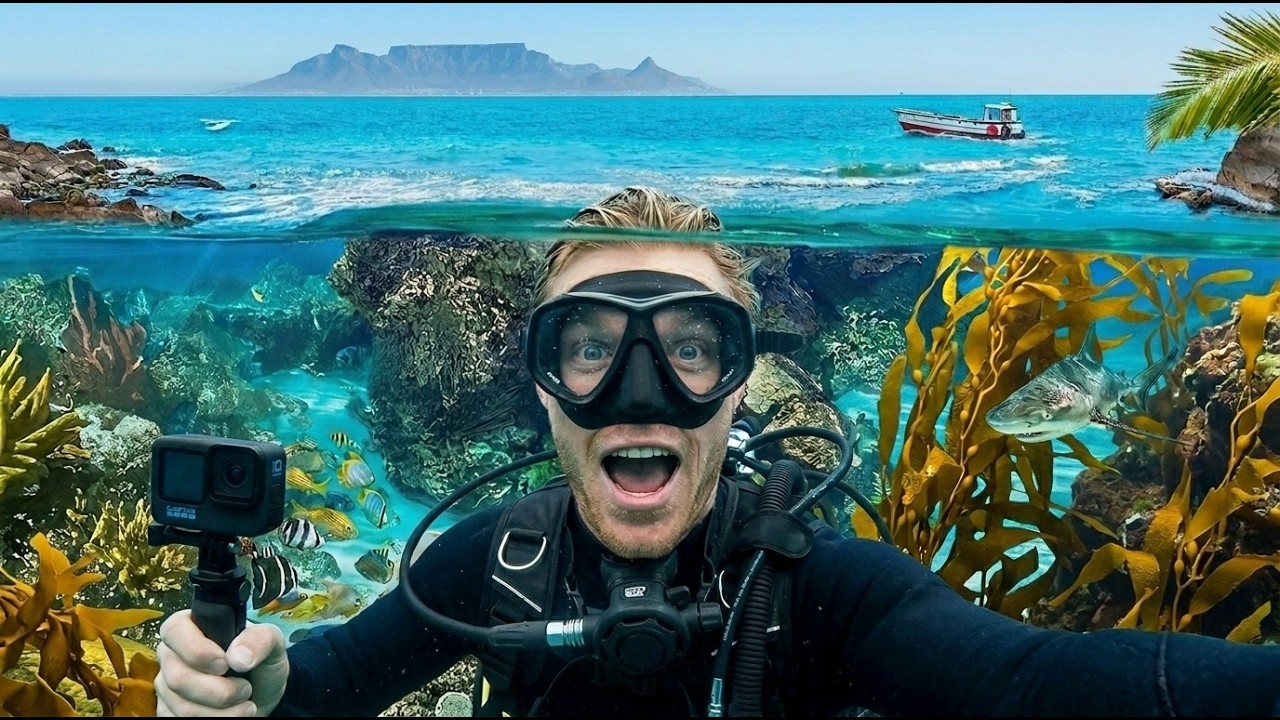 Diving with SHARKS in the Cape Town Kelp Forest! | Cape Town Ep. 2