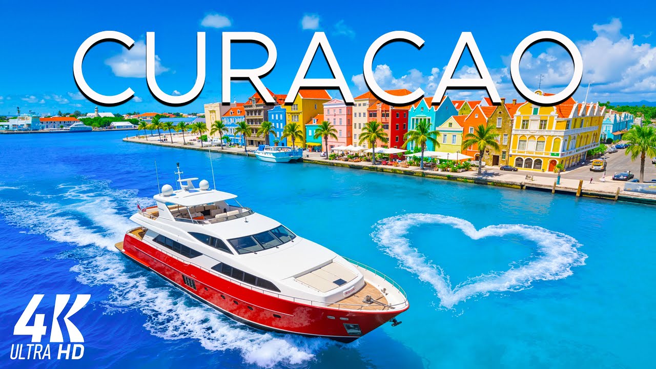 [4K] Curacao  - Endless Shores & Ocean Bliss | Deep House Chill