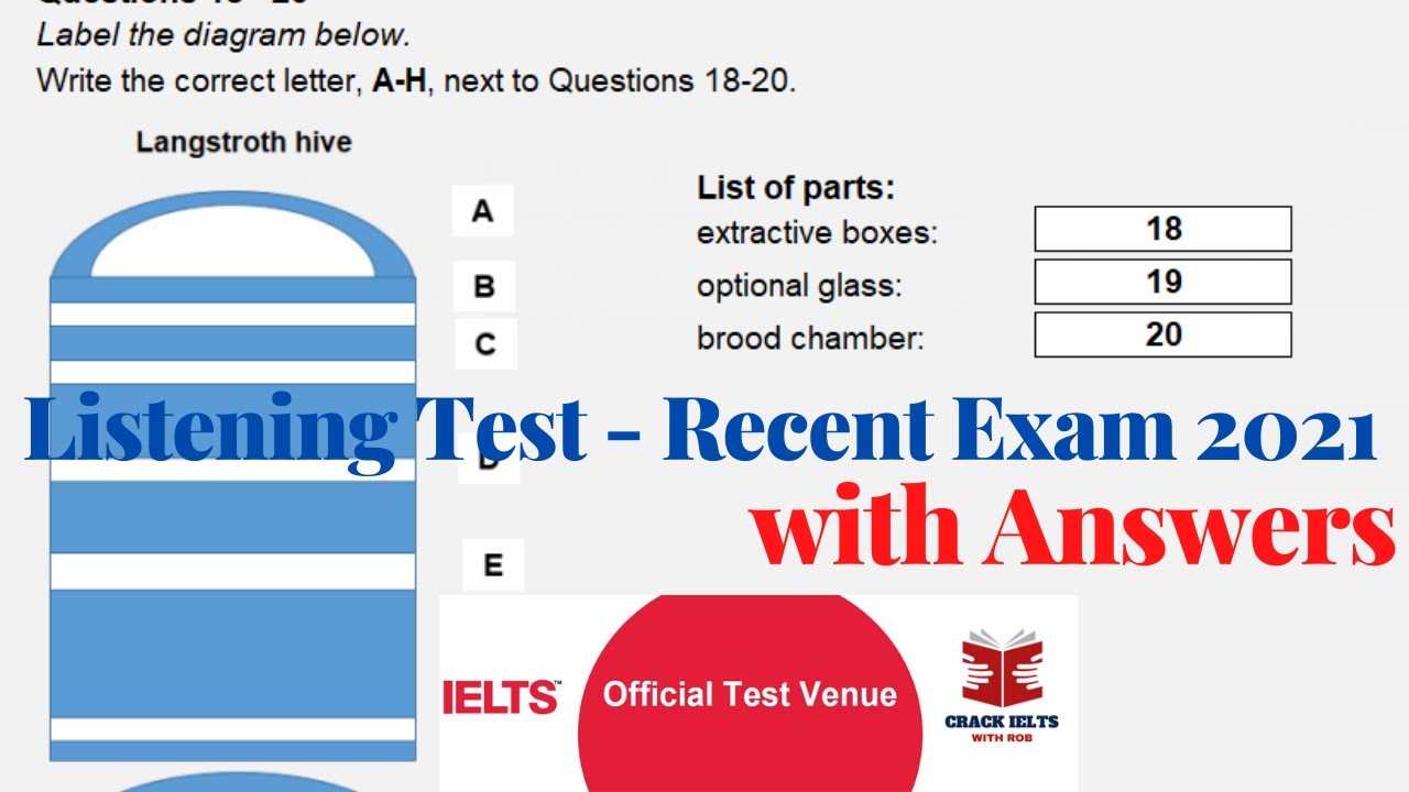 IELTS Listening Actual Test 2 с ответами | Прогноз вопросов на 2024 год